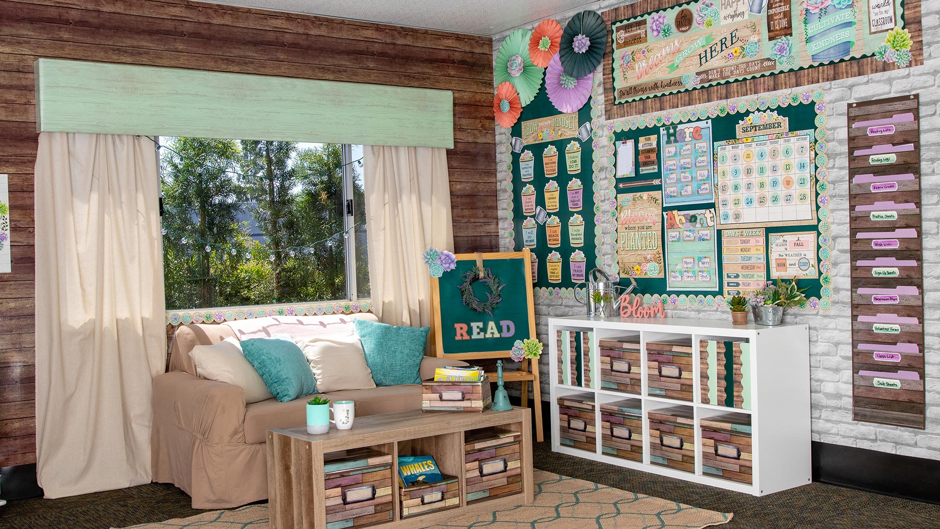 Rustic Bloom Classroom « Classroom Decorations Teacher Created Resources